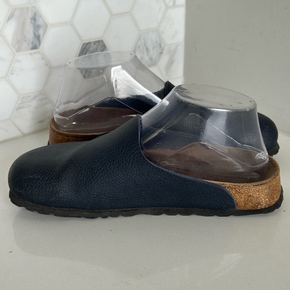 Birkenstock Birkis Amsterdam Mules Navy Blue Women’s Narrow EU 36 US 5-5.5 - Picture 5 of 8